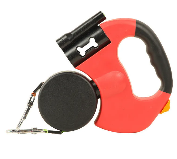 Mutt & Home Auto switching Double Dog Leash