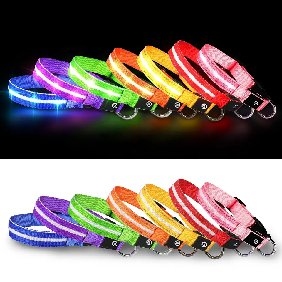Mutt & Home LED Safety Collar for Pets
