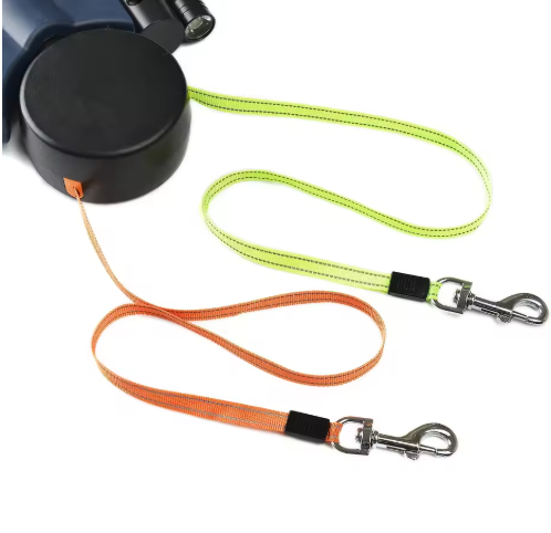 Mutt & Home Auto switching Double Dog Leash