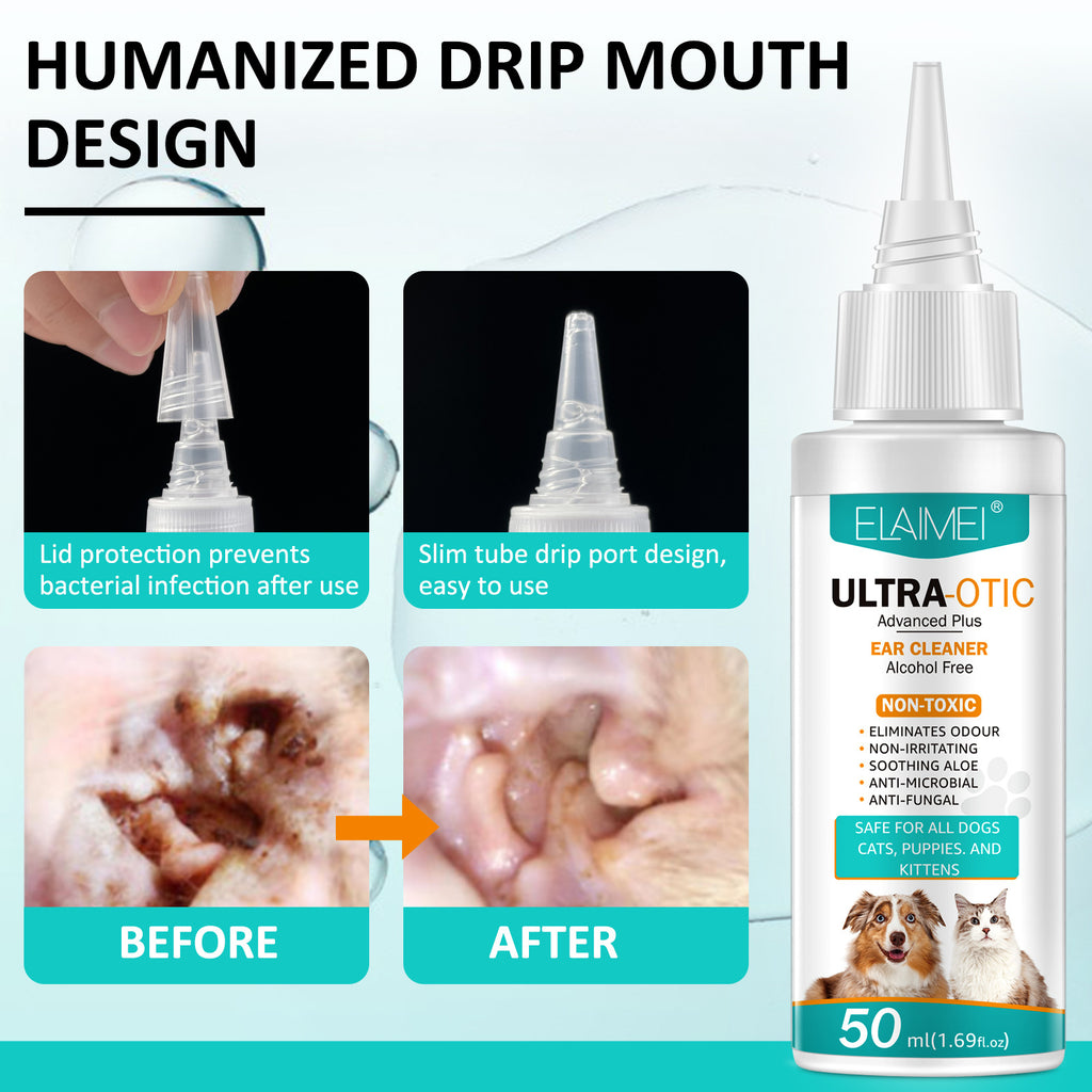 Mutt & Home Pet Ear Cleaner (50ml)