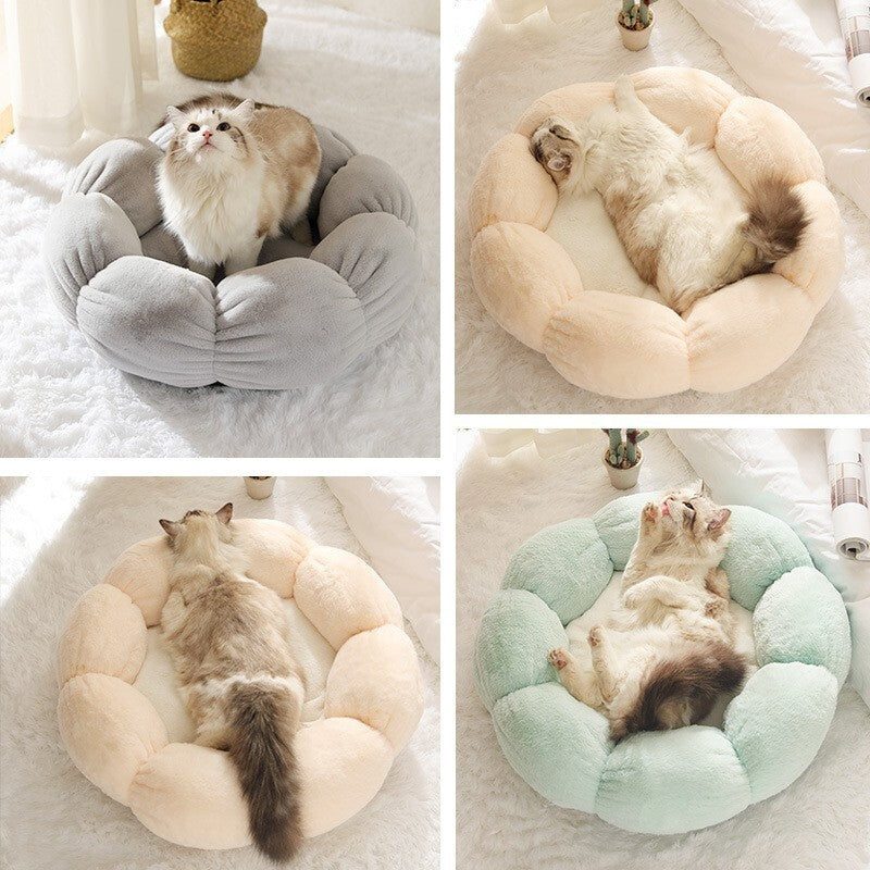 Soft Flower Shaped Bed for Pets